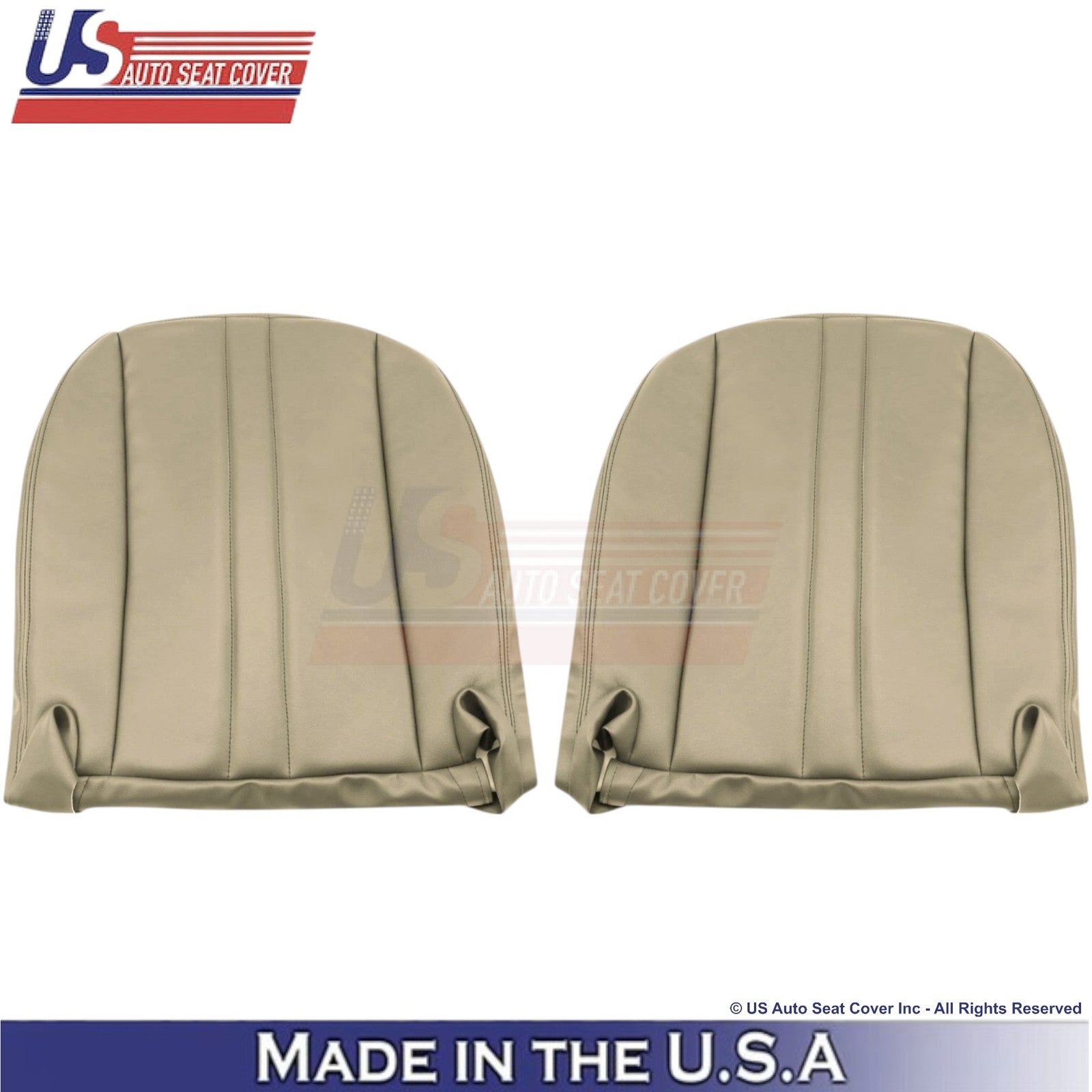 1996-2025 Fits Chevrolet Express Bottom Leatherette Replacement Covers Neutral