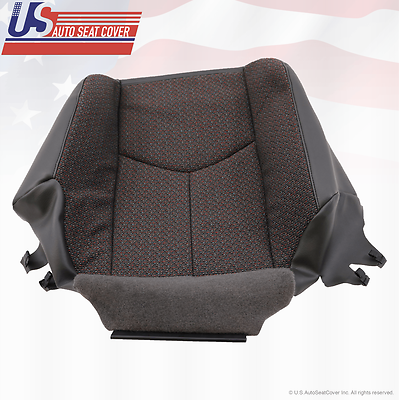 2003 2004 GMC Sierra 1500 1500HD Passenger Bottom Dark-Gray Cloth Seat Cover