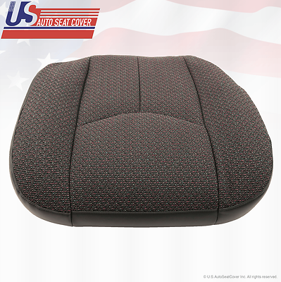 2003 2004 GMC Sierra 1500 1500HD Passenger Bottom Dark-Gray Cloth Seat Cover
