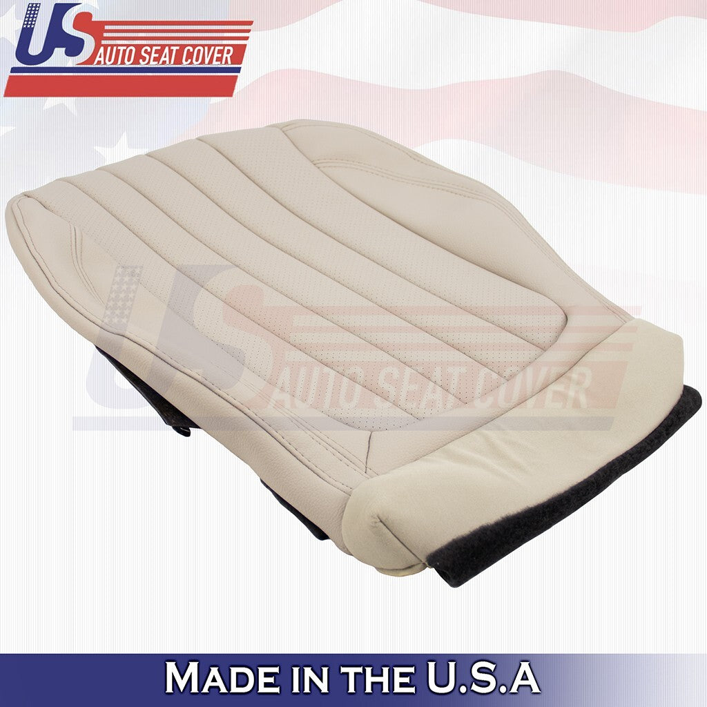 2017 to 2020 Fits Mercedes Benz Passenger Top& Bottom Synthe Leather Cover Tan