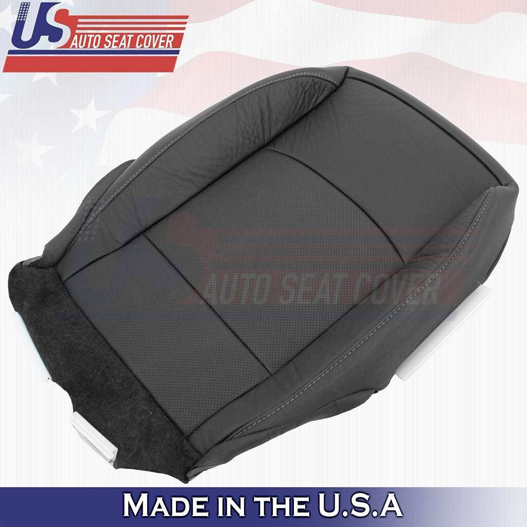 2016 2017 2018 2019 2020 For Chevy Malibu Right Lower Leather Seat Cover Black