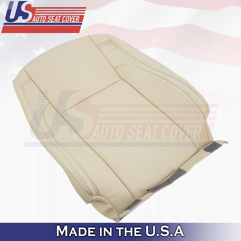 2018 2019 For Toyota Highlander Front Passenger Upper Leather Cover Almond Tan