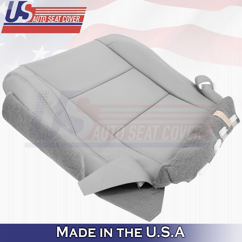2014 to 2019 For Toyota Highlander Passenger Bottom Leather w/Perf Cover Gray