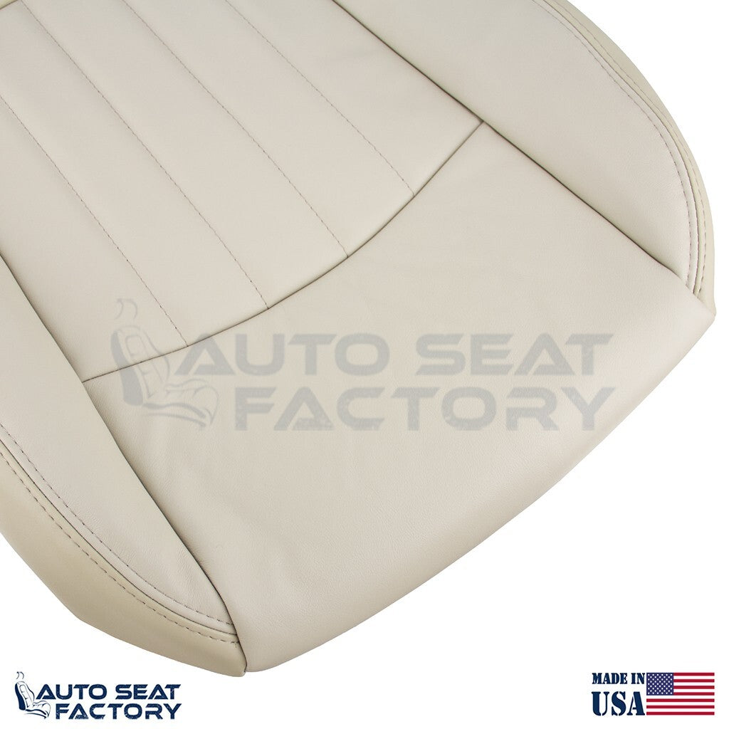 2014 -2017 Fits Infiniti QX50 Driver Passenger Bottom Wheat Vinyl Seat Covers