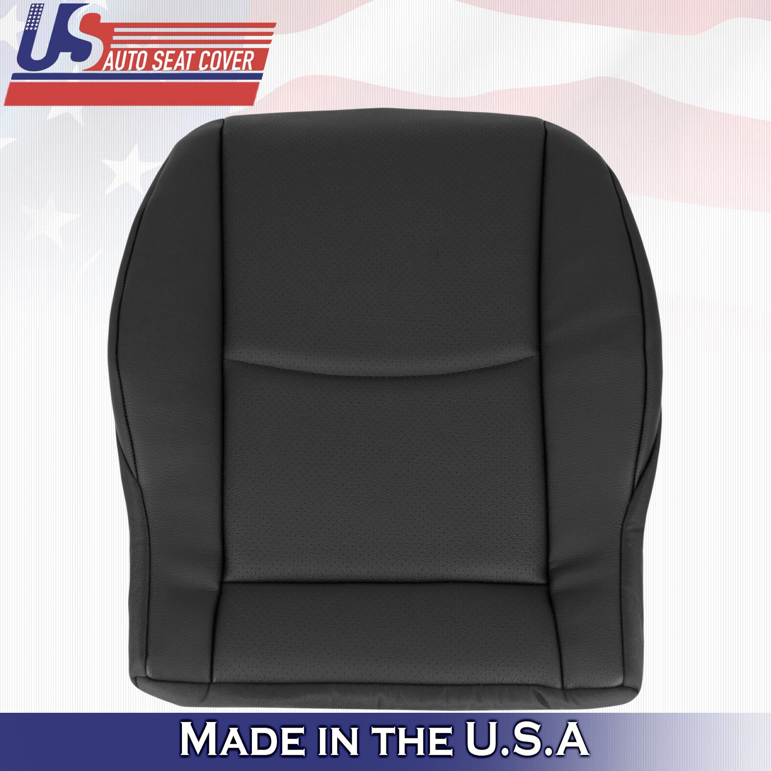 2001 to 2004 For Mercedes Benz Driver & Passenger Bottom Leather Covers in Black