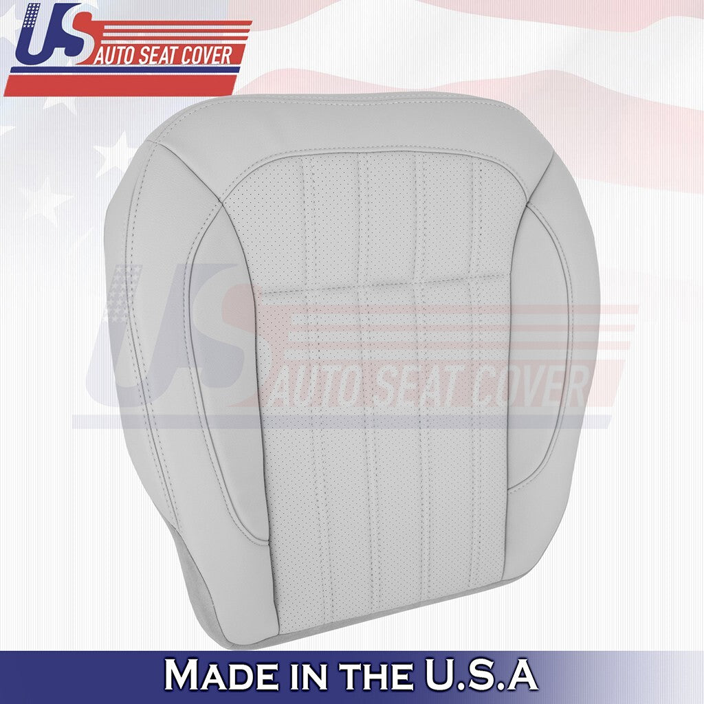 2018 For Mercedes Benz GLE550 Driver & Passenger Bottoms Leather Seat Cover Gray