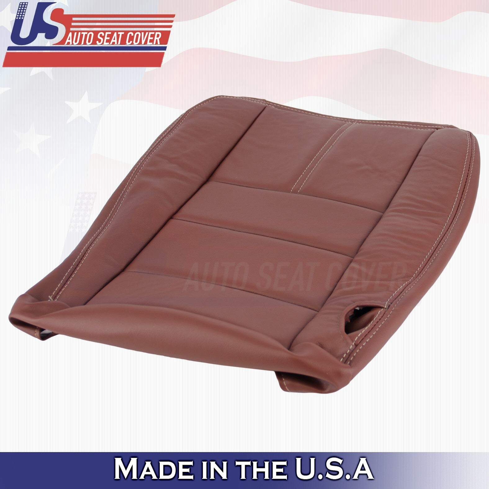 2008 to 2010 For Ford F250 F350 King Ranch Driver Top & Bottom Leather Covers