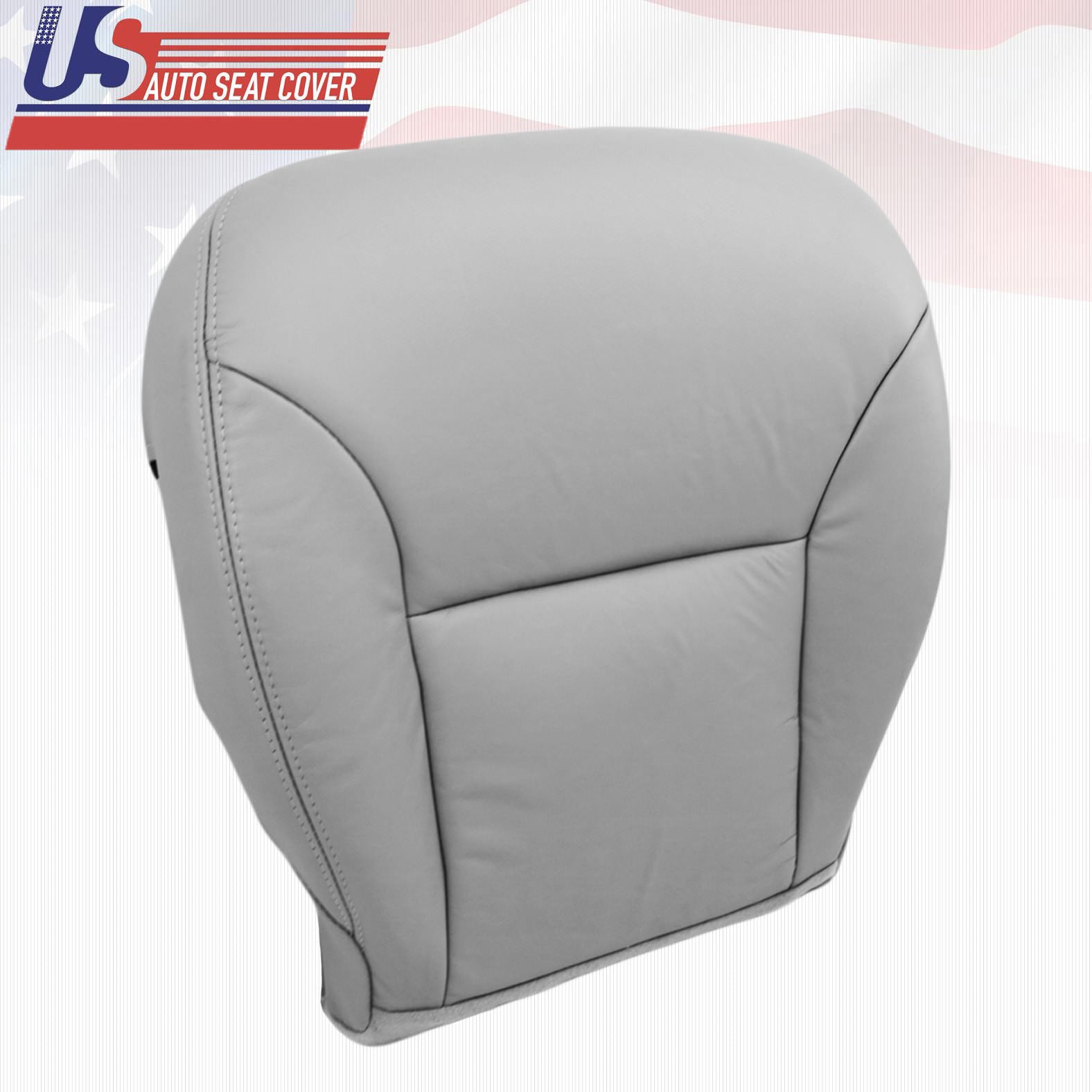 Fit 2006 Lexus ES300 ES330 Front Driver Bottom Vinyl Replacement Seat Cover Gray