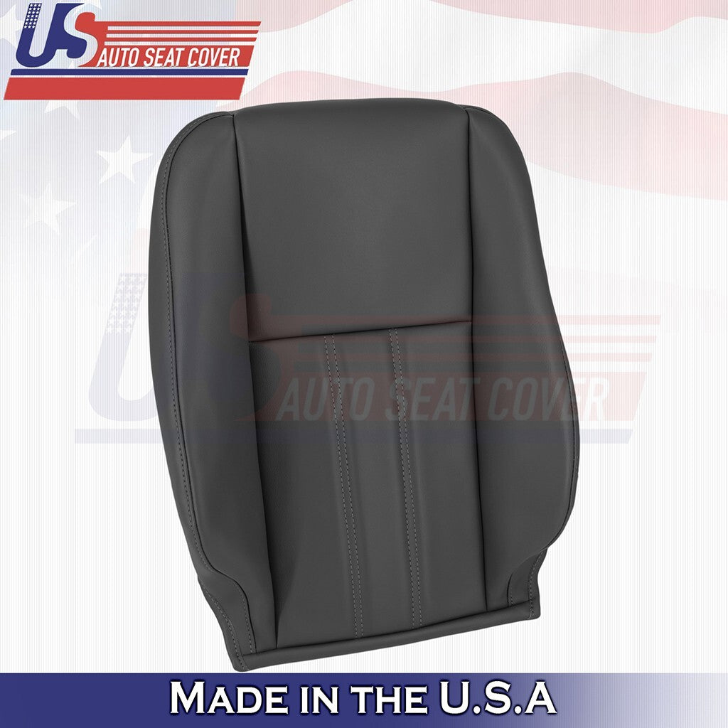 2008 to 2016 For Chrysler Town & Country Front Tops Bottoms Leather Cover Black