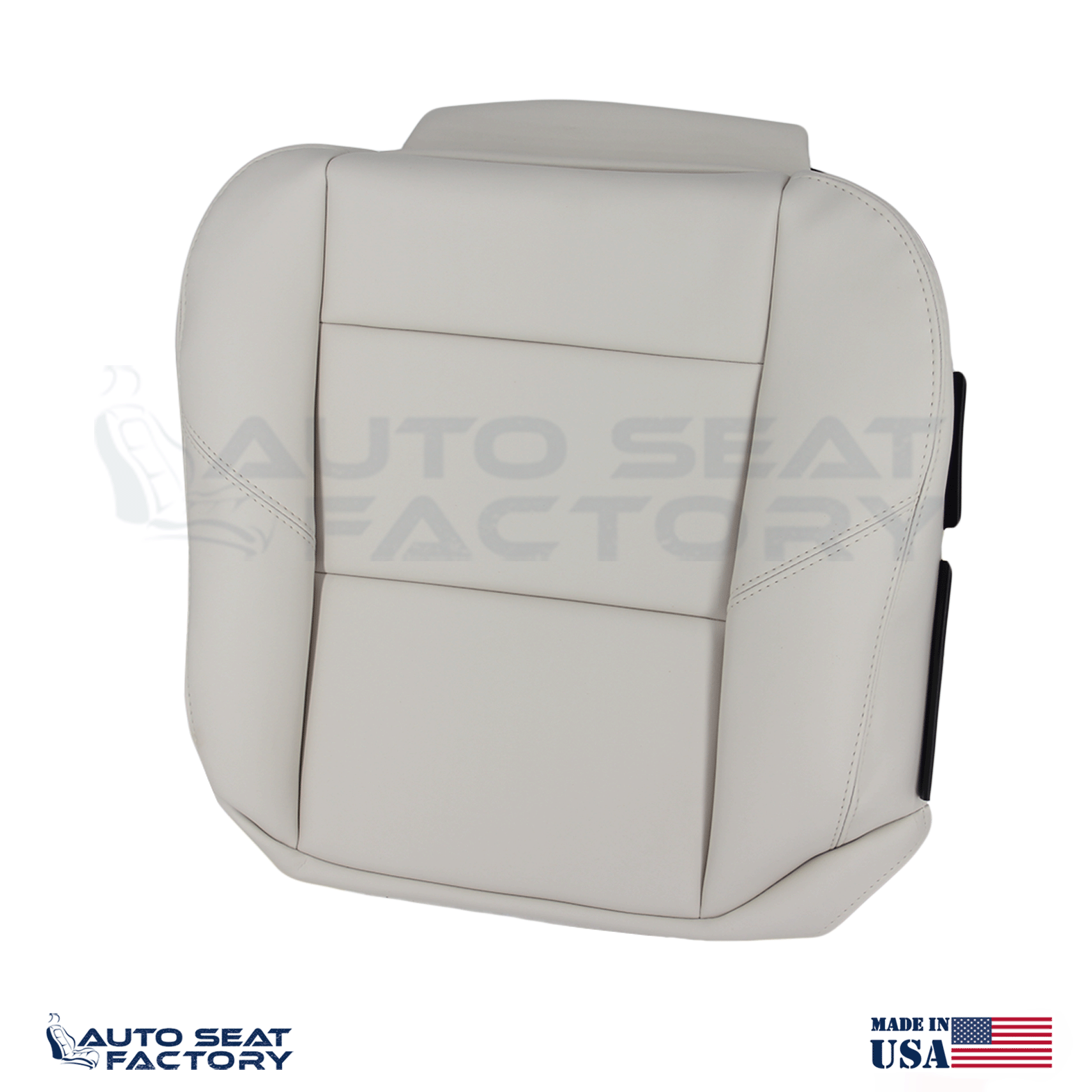Replacement Fits 2007 - 2010 Volvo C70 Driver Side Bottom Cream Vinyl Seat Cover