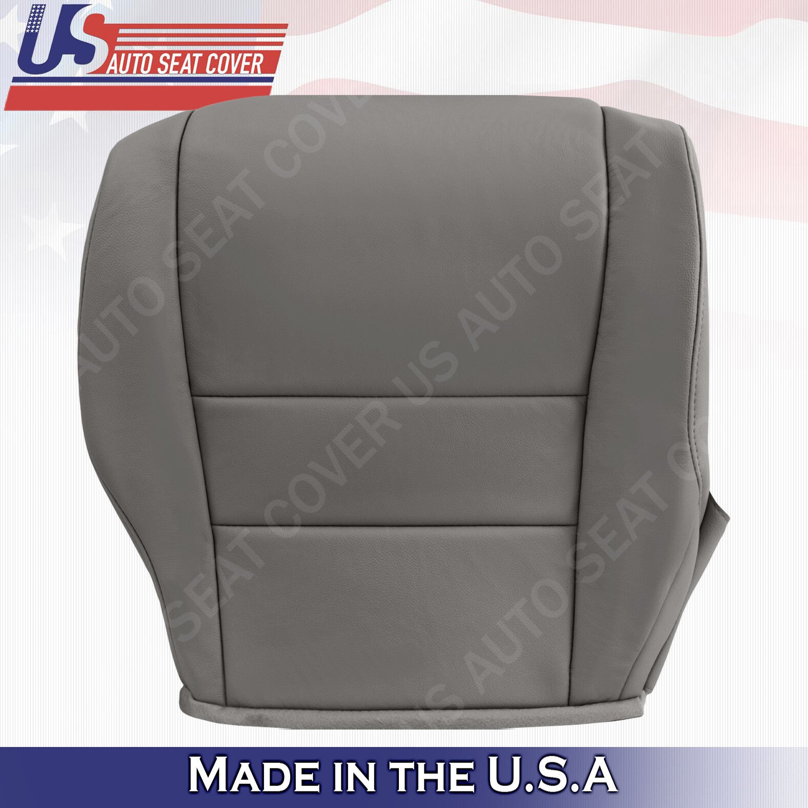 LEFT & RIGHT Bottoms Leather Cover Gray Fits 2007 2008 2009 2010 2011 Honda CR-V
