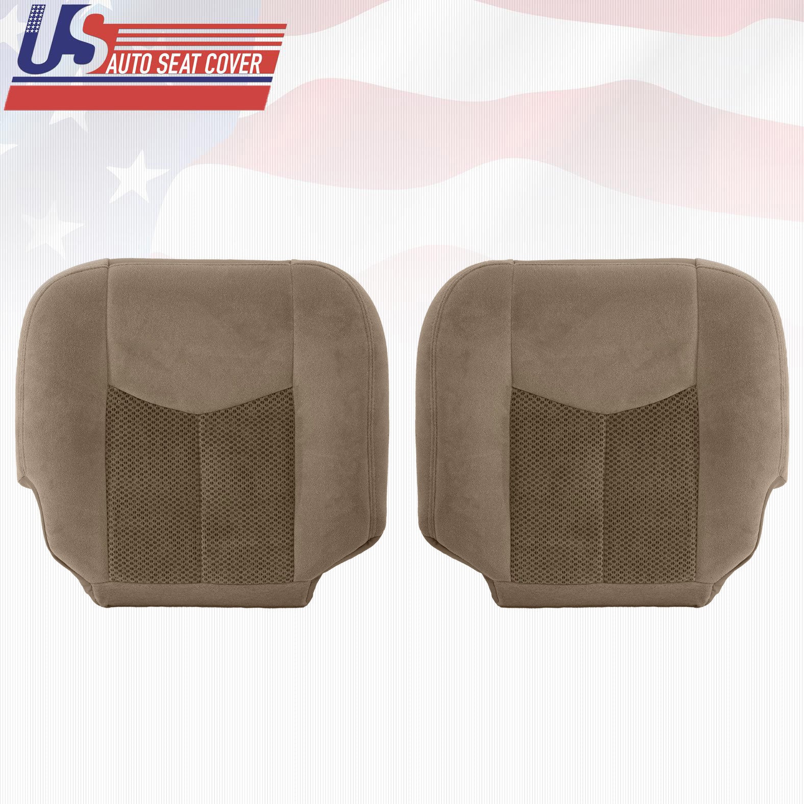 2003 to 2007 For Chevy Silverado 2500HD Driver&Passenger Bottoms Cloth Cover Tan