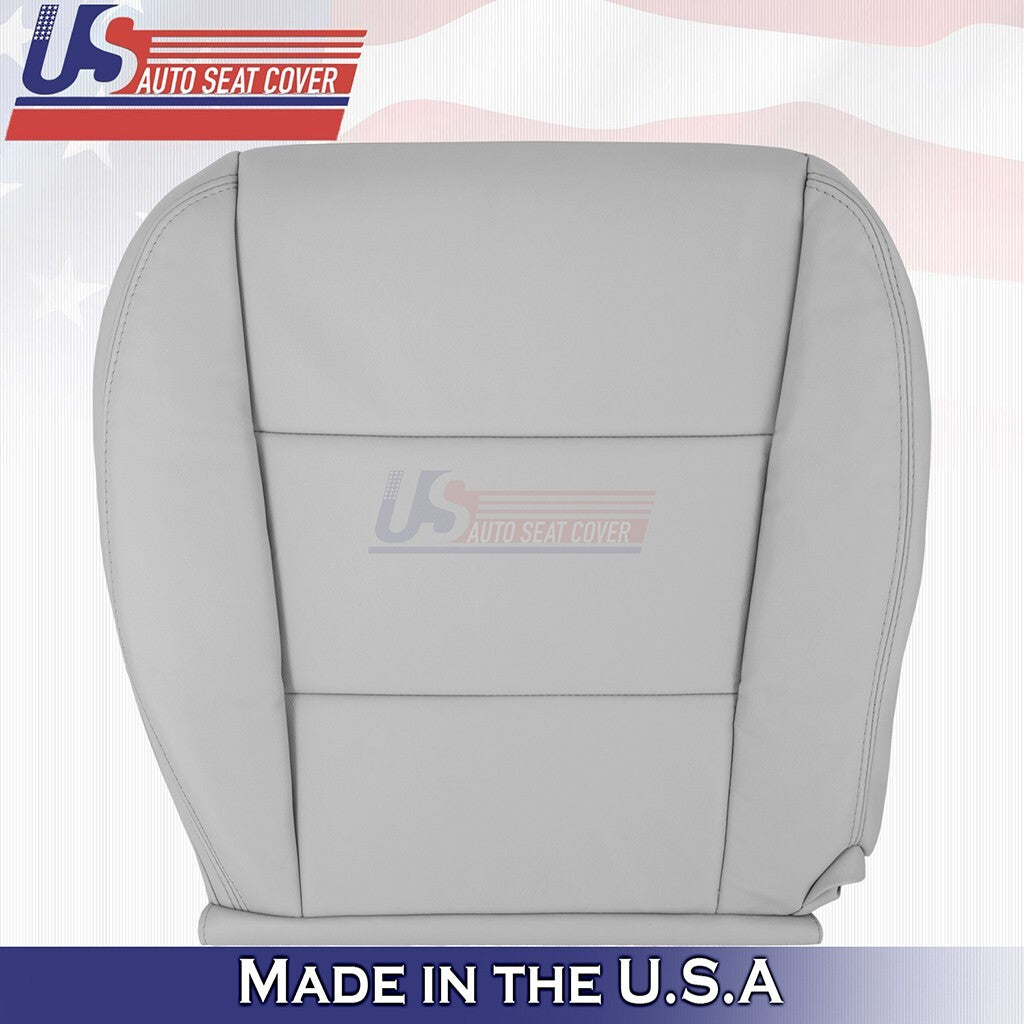 2013 to 2018 Fits Toyota Avalon XLE Driver Top& Bottom Leather Cover Light Gray