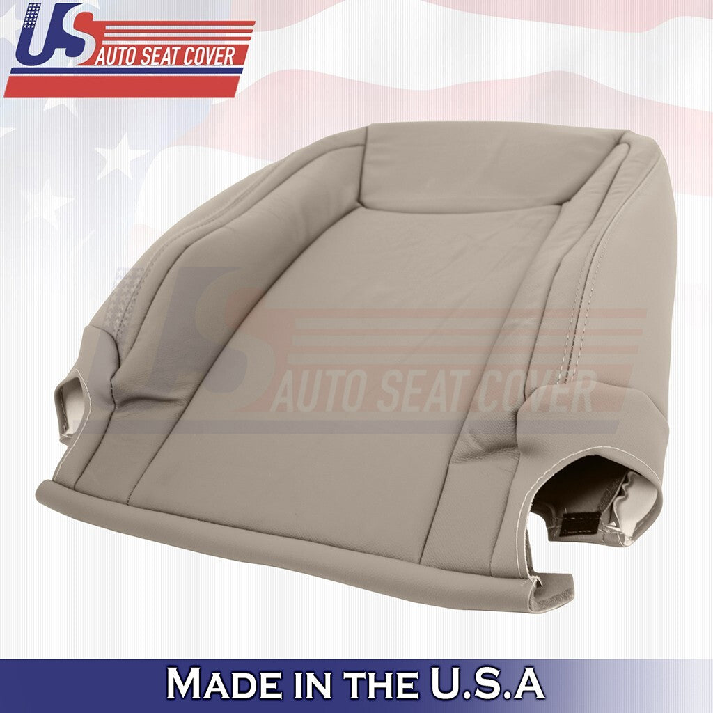 2004 to 2010 For Toyota Sienna Front Set Bottoms & Tops Leather Seat Cover Tan