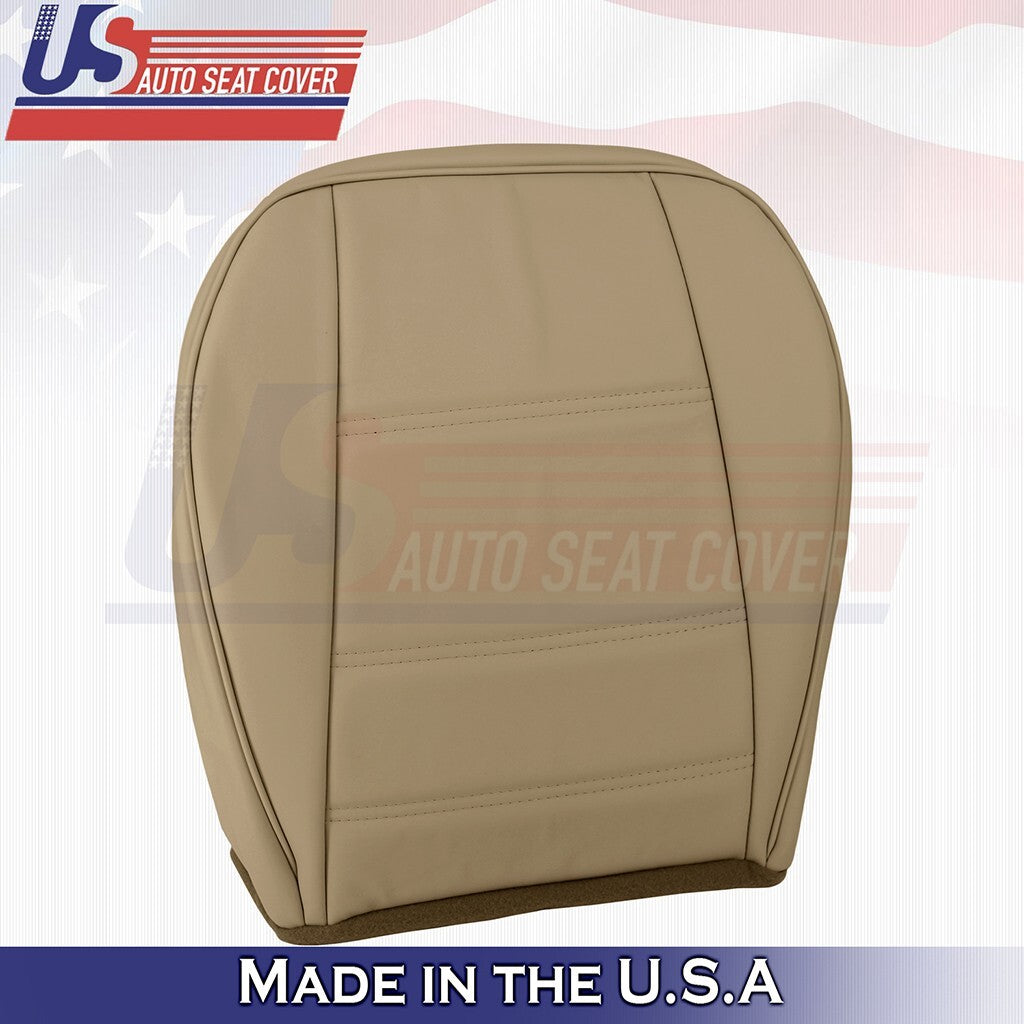 1999 -2004 FOR Ford Mustang V6 Passenger Bottom Genuine Leather Seat Cover Tan