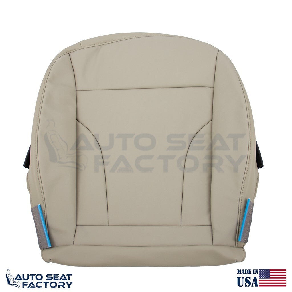 Replacement Fits 2013 - 2017 Audi Q5 PASSENGER Bottom Beige Leather Seat Cover