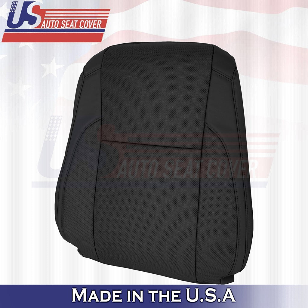 2018 2019 Fits Toyota Highlander Front Driver Top Bottom Leather Cover Black