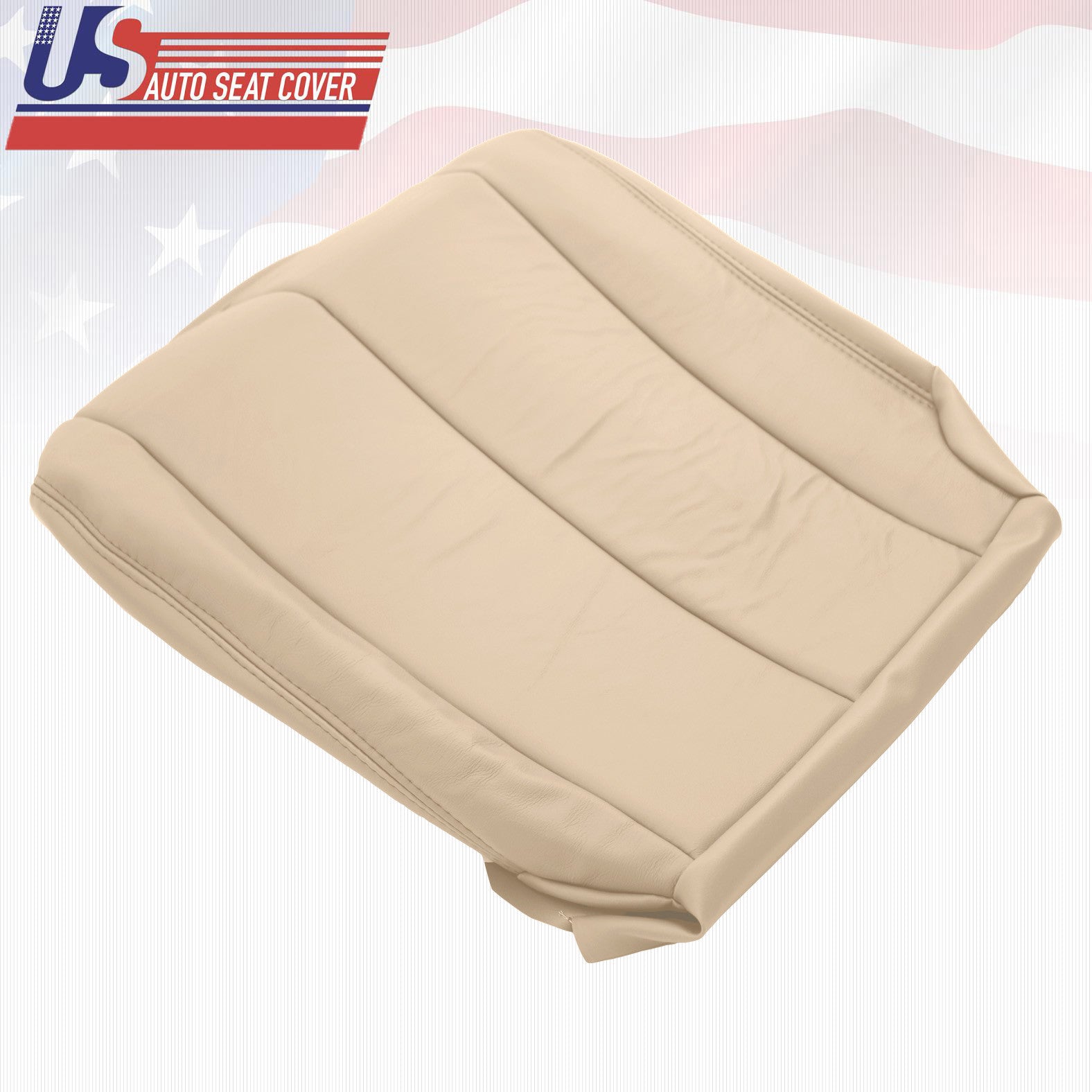 Passenger Bottom Leather Seat Cover Light Tan 2003 to 2007 For Nissan Murano
