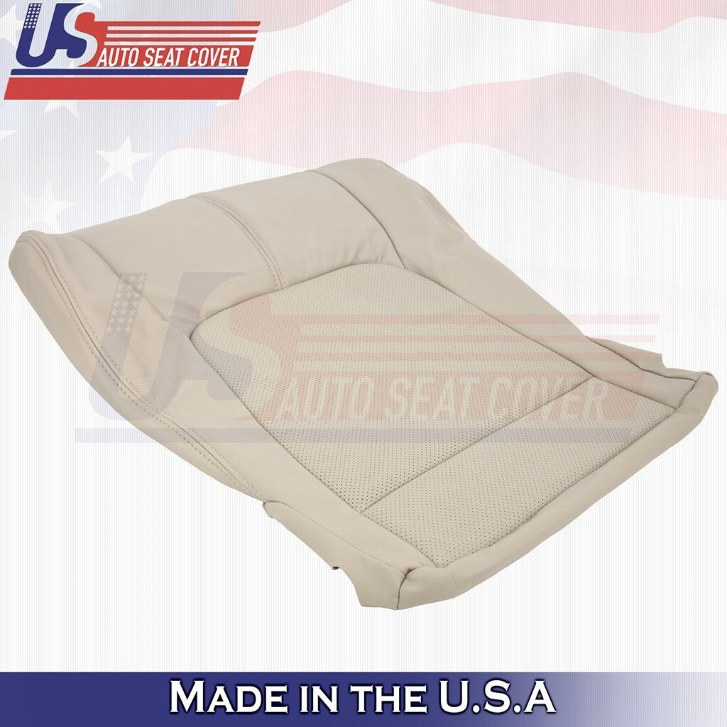 2009 to 2014 Fits Nissan Murano Passenger Bottom Leather Seat Cover Tan