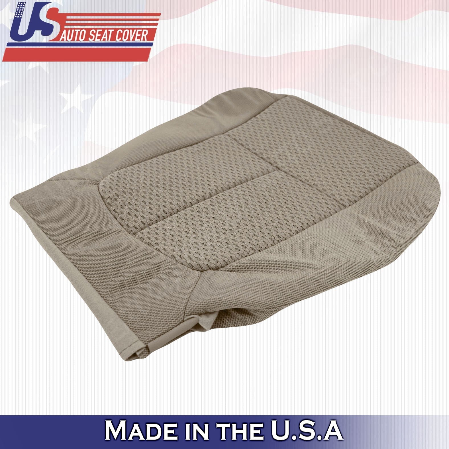 2011 2012 2013 2014 FITS Ford F150 Passenger Bottom & Top Cloth Cover Abode Tan