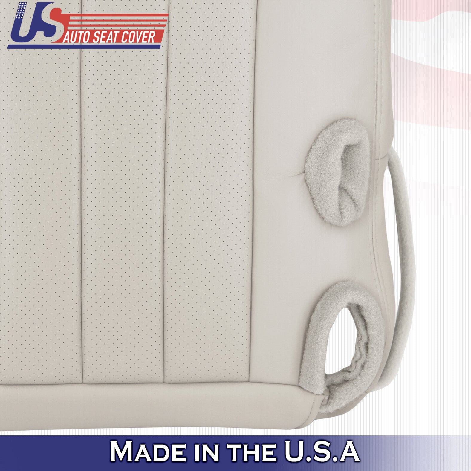 2003 - 2005 For Lincoln Town Car Signature Driver Bottom Leather Seat Cover Tan