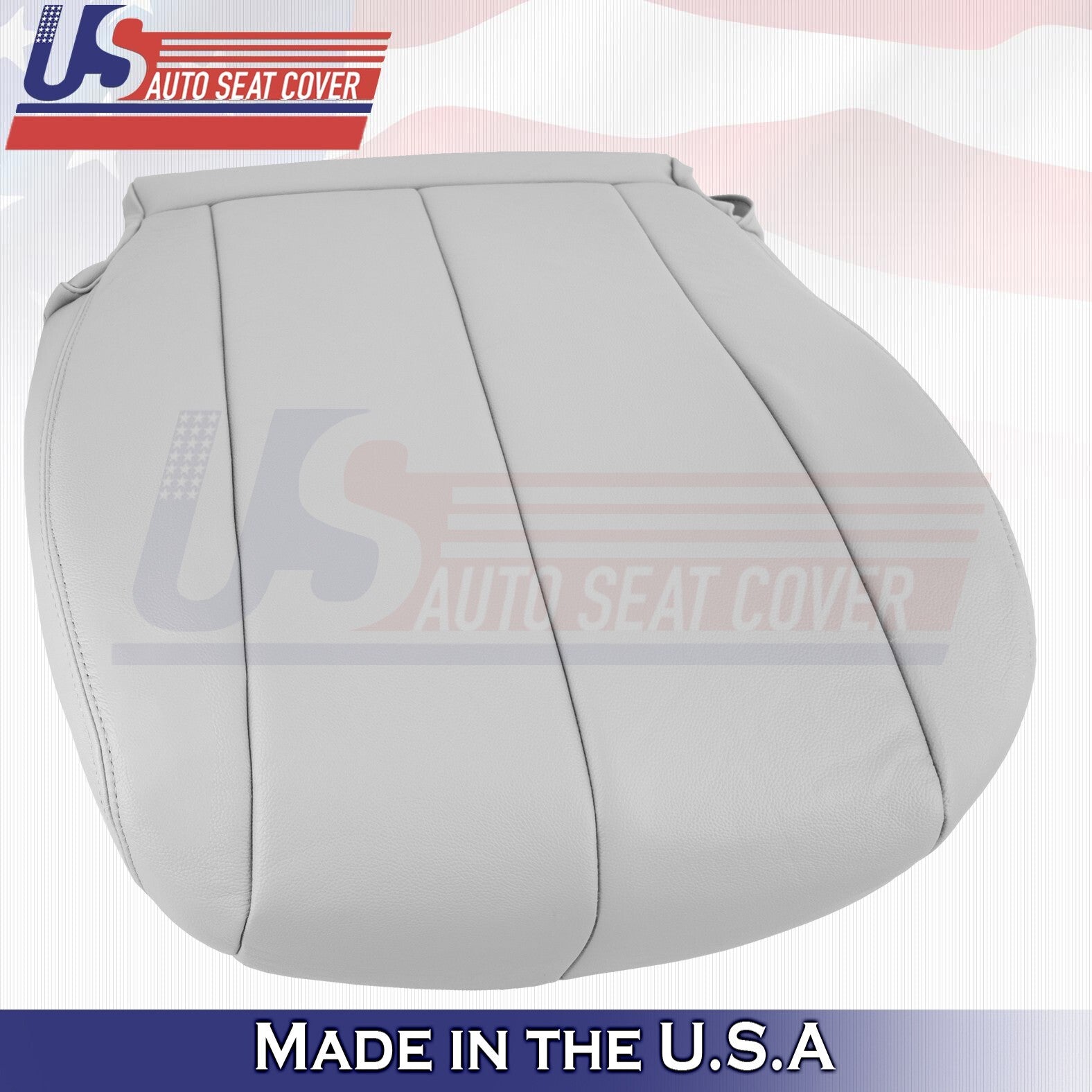 2011 to 2014 For Toyota Sienna Driver &Passenger Bottoms Leather Seat Cover Gray