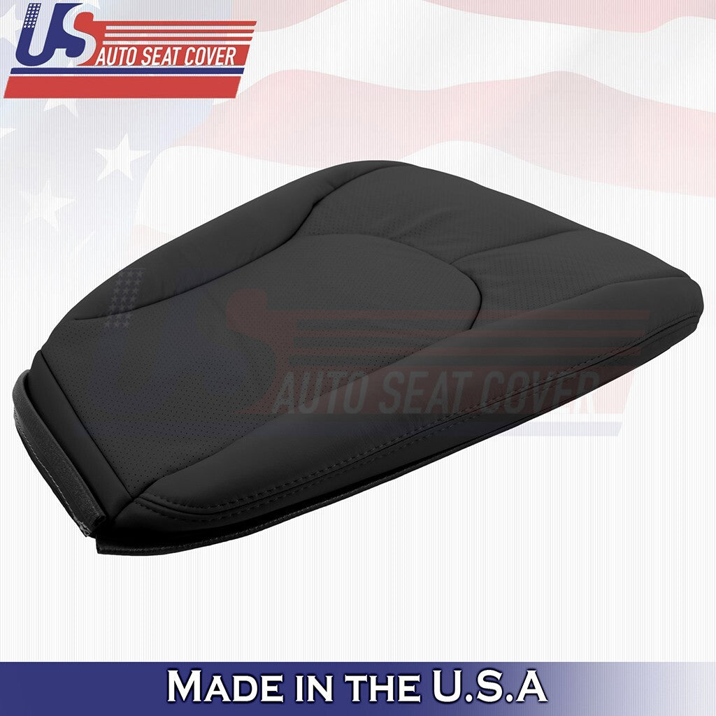 1996 to 2002 Fits Mercedes Benz SL600 RIGHT Bottom & Top Perf Leather Cover BLK