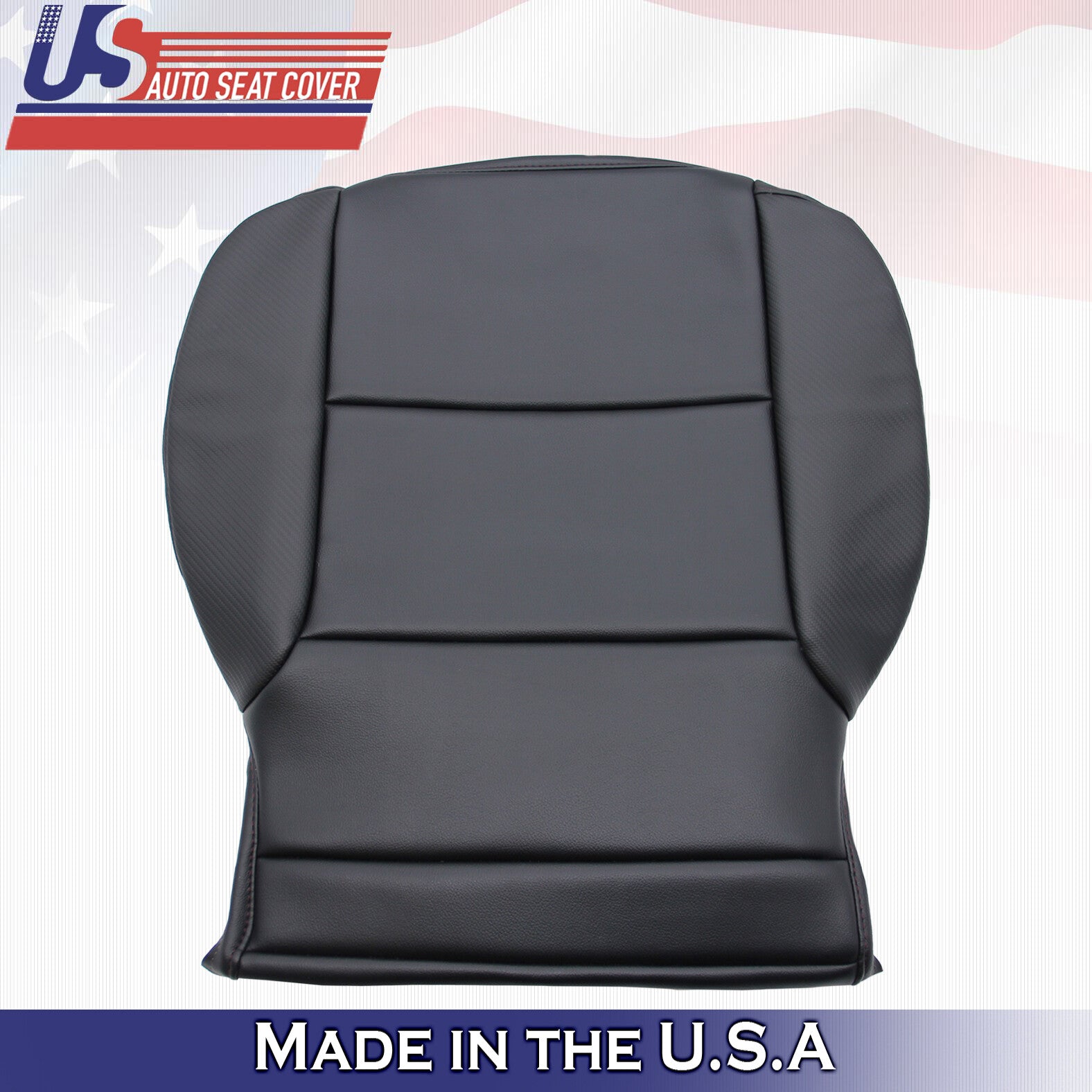 Fits For 2017 2018 2019 GMC Sierra All-Terrain Driver Bottom Leather Cover Black