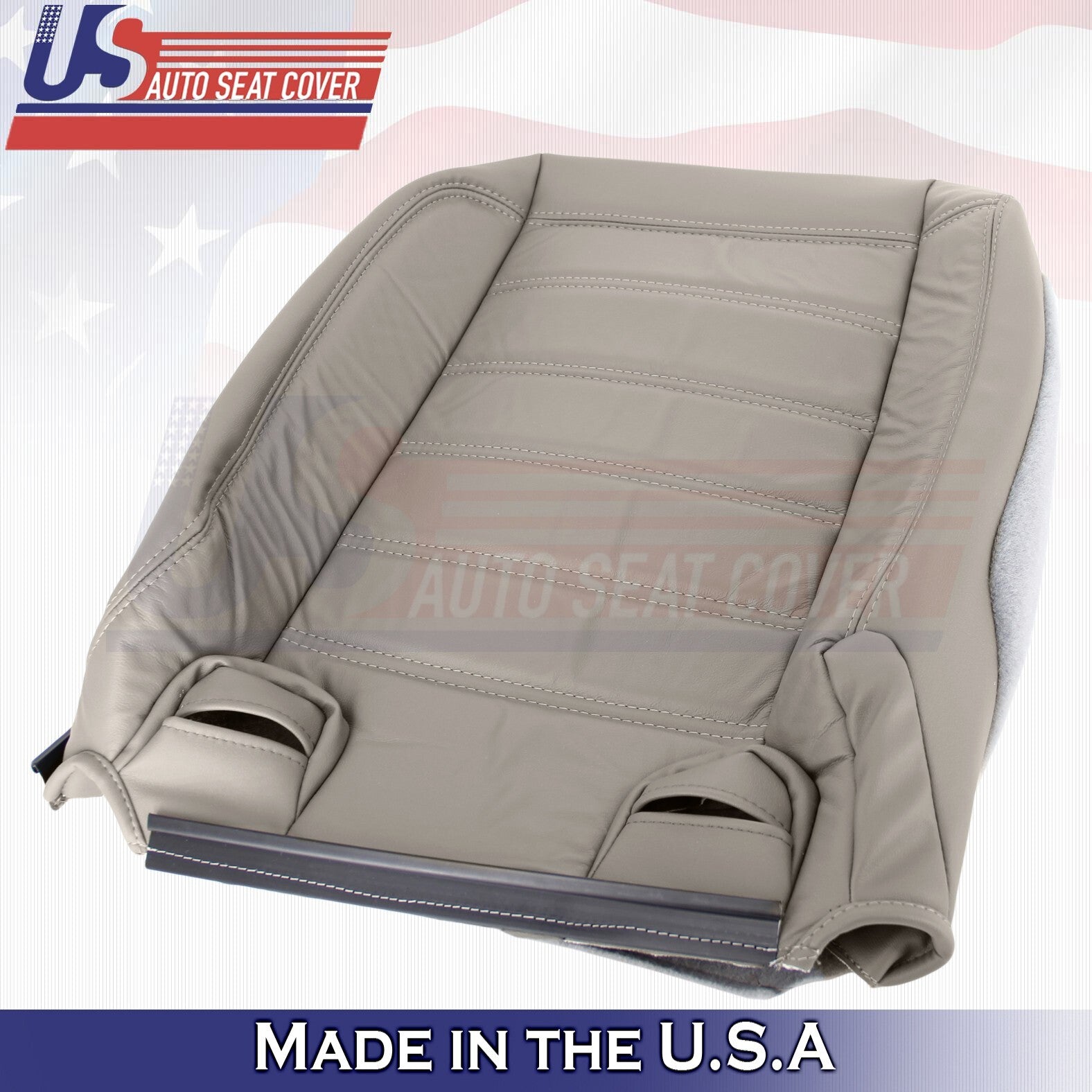 2003 2004 2005 2006 2007 FOR Hummer H2 REAR Passenger Top Leather Cover Gray