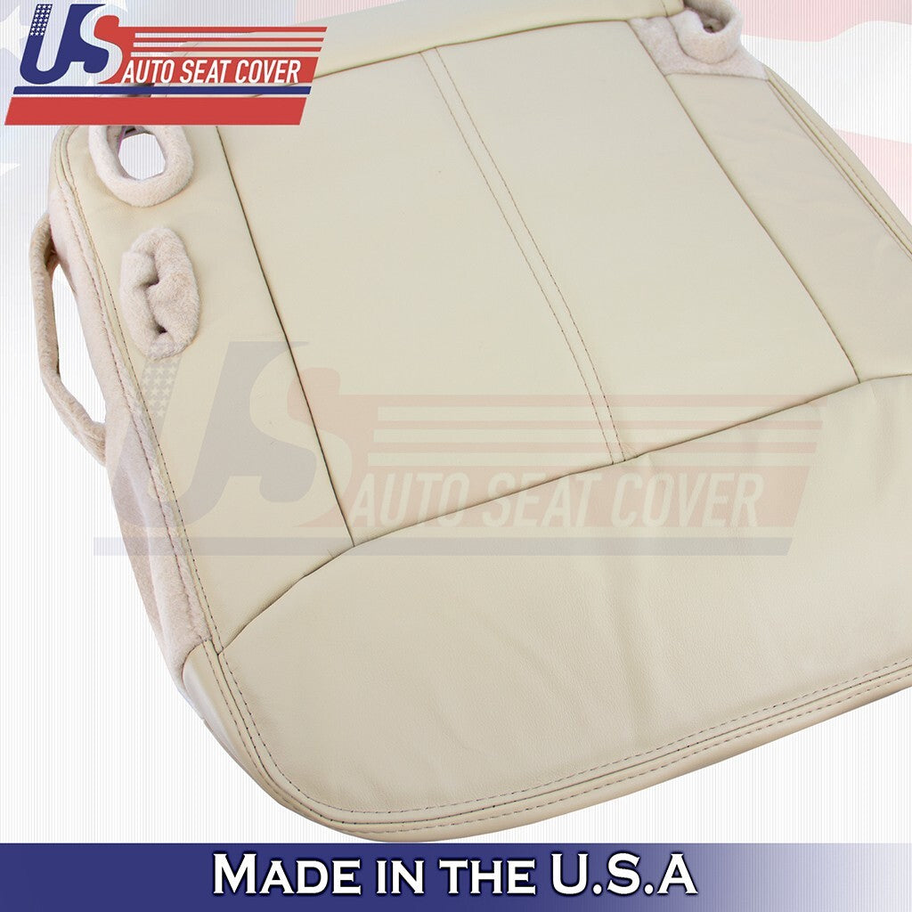 2003 2004 2005 2006 Fits Lincoln Town Car Driver Top Bottom Leather Cover Tan