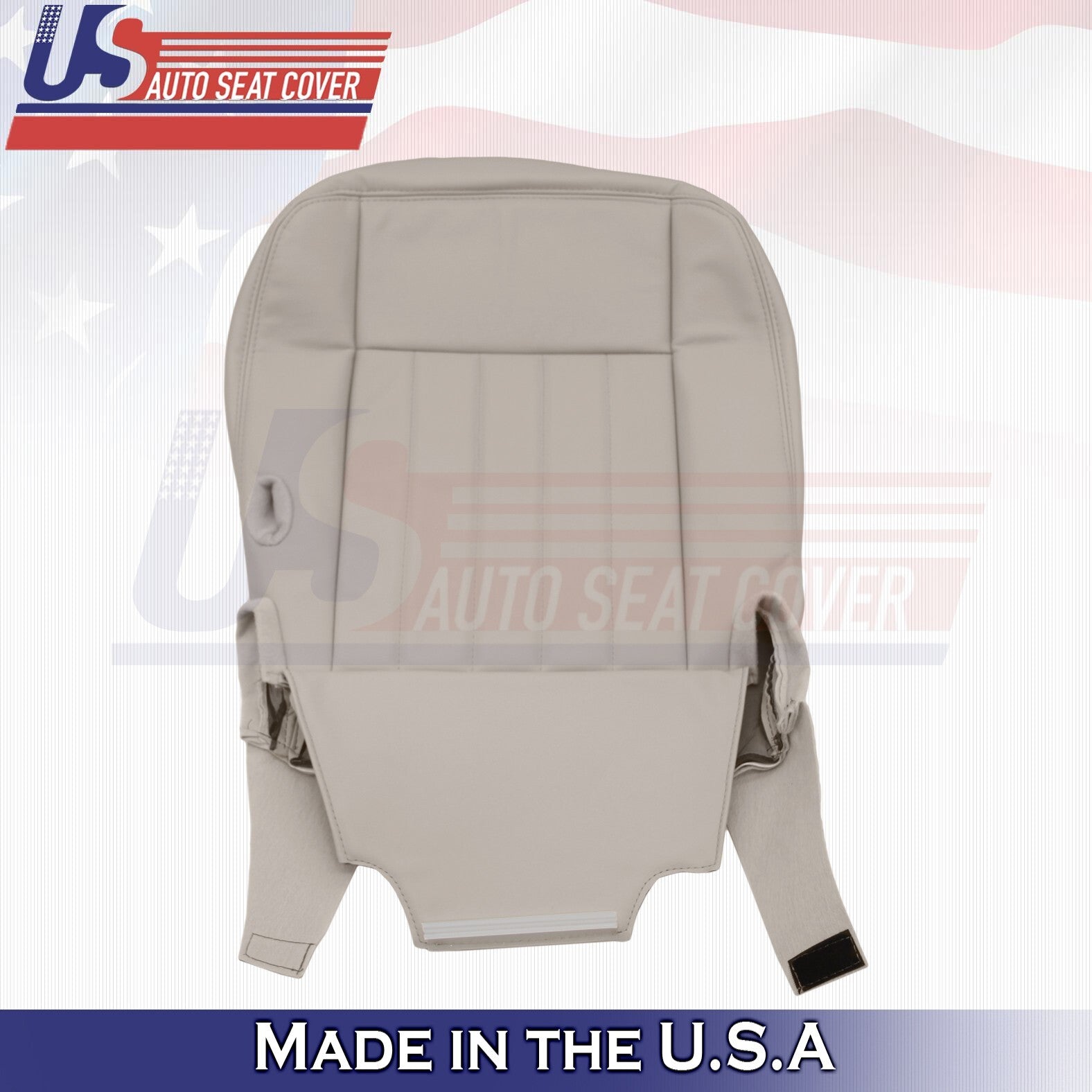 2003 to 2005 For Lincoln Town Car Front Set Bottoms Leather Cover Light Tan