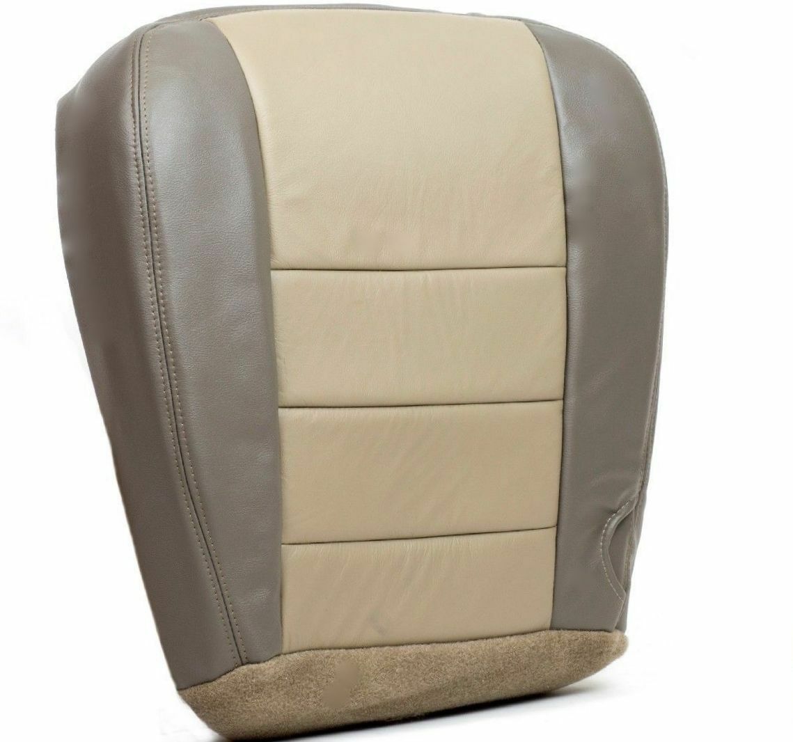 2002-2004 Fits Ford Excursion Driver Bottom Vinyl Cover 2Tone TAN