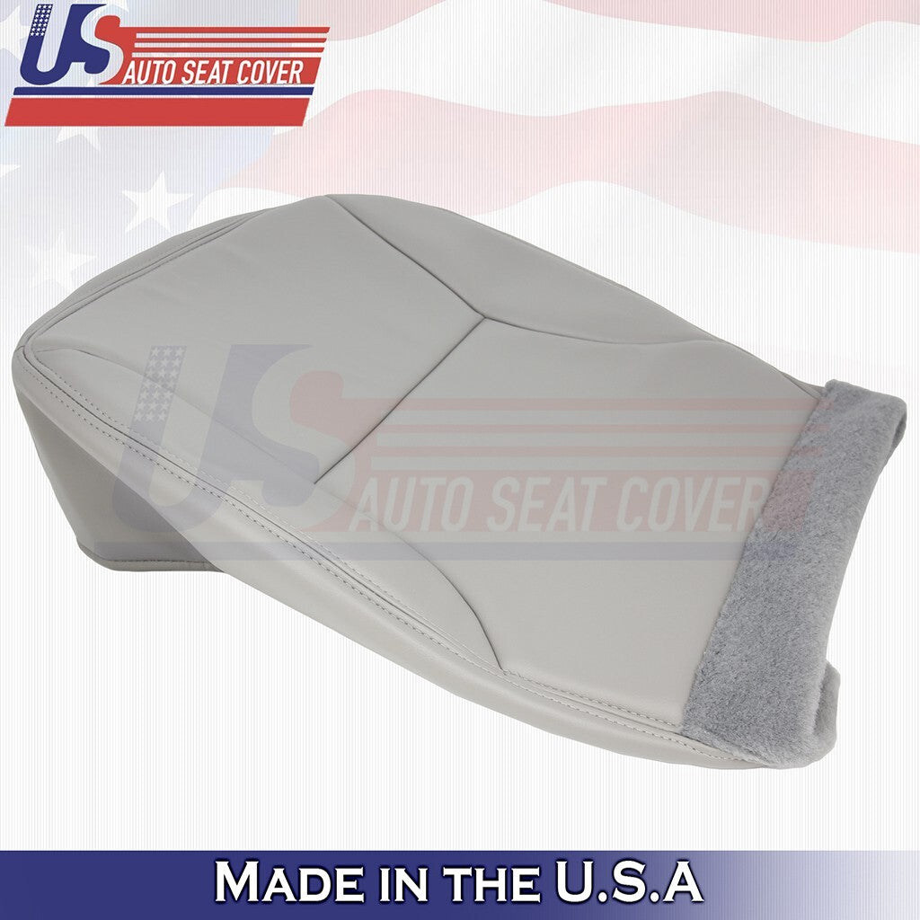 Passenger Bottom Leather Seat Cover Graphite Gray For 1997 1998 Ford F150 Lariat