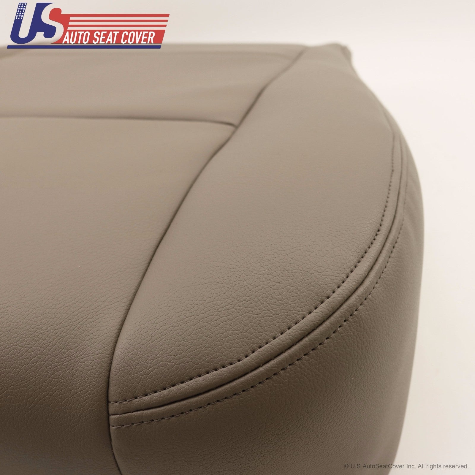 Fits 2001-2004 TOYOTA TUNDRA SEQUOIA Passenger Bottom Leather Seat Cover Tan