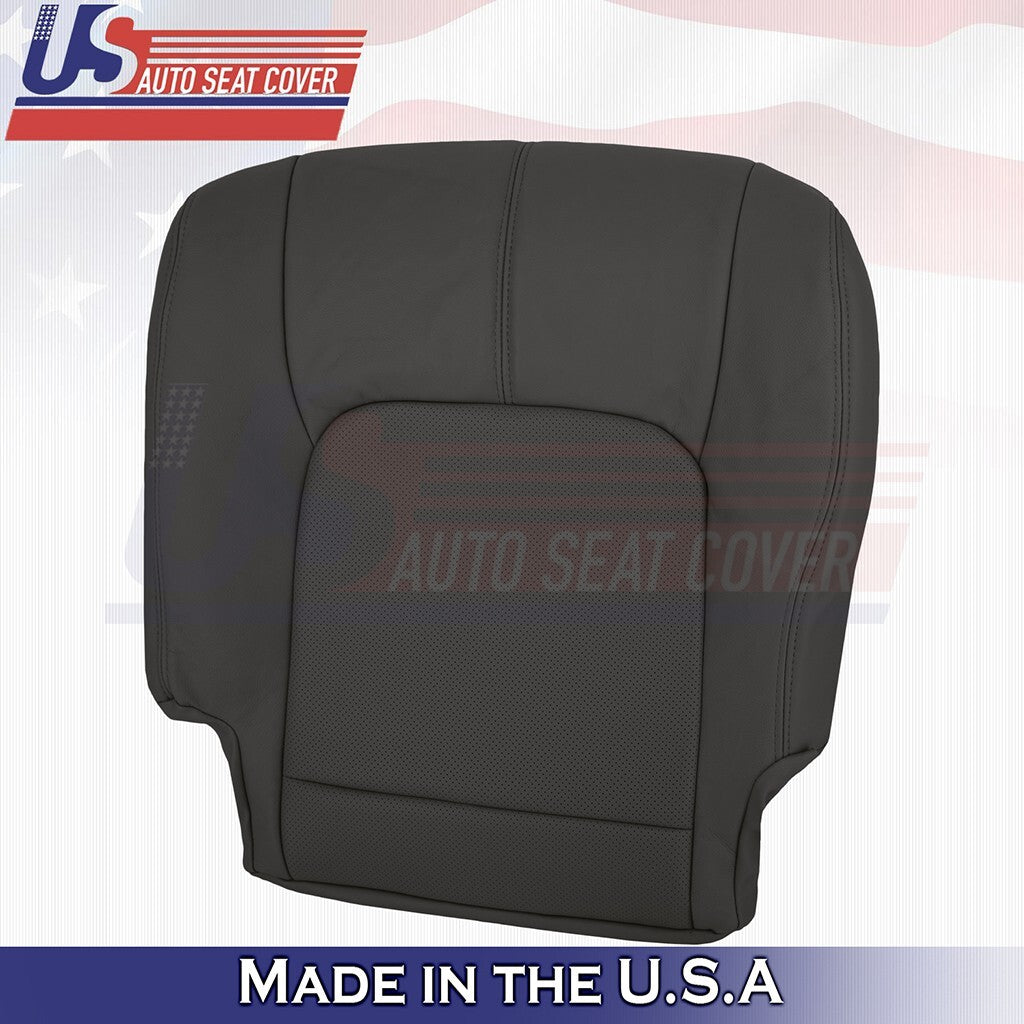 2009 to 2014 Fits Nissan Murano Driver Bottom Leather Seat Cover Black