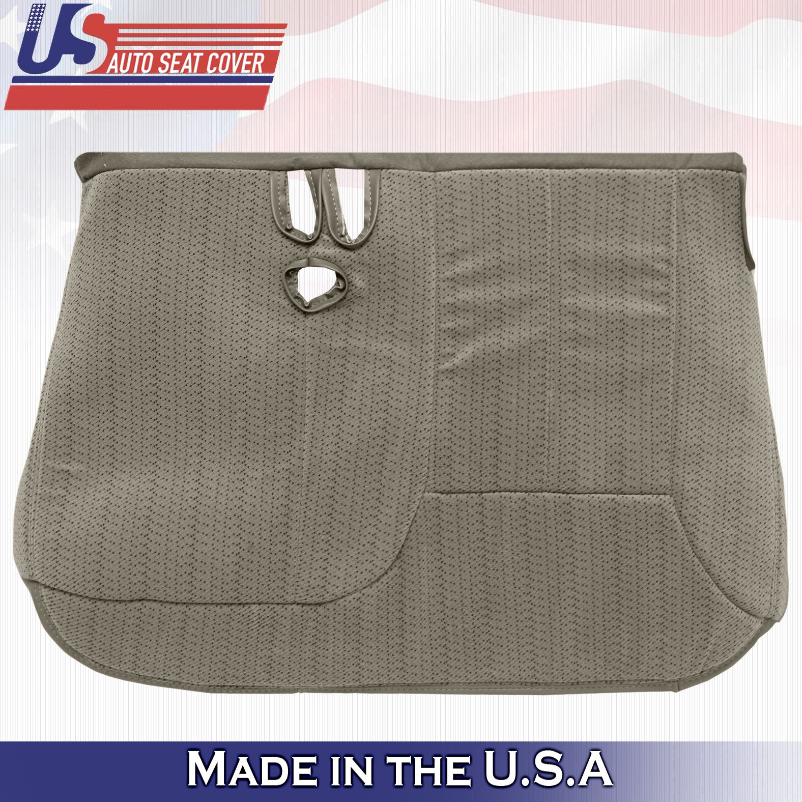 1995 to 1999 For Chevy Tahoe & Suburban Split Bench Bottom Cloth Seat Cover Tan