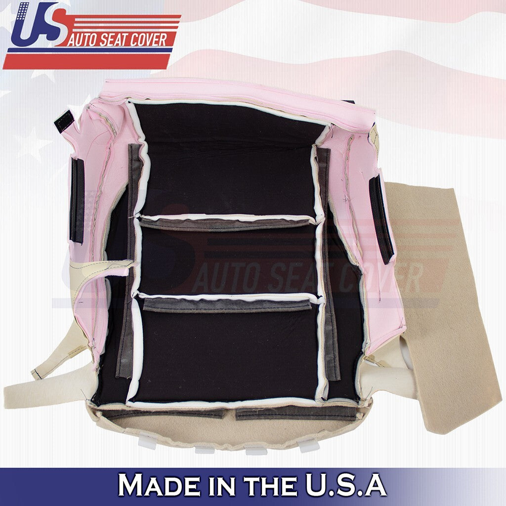 2014 to 2019 For Toyota Highlander Passenger Bottom Leather w/Perf Cover Tan