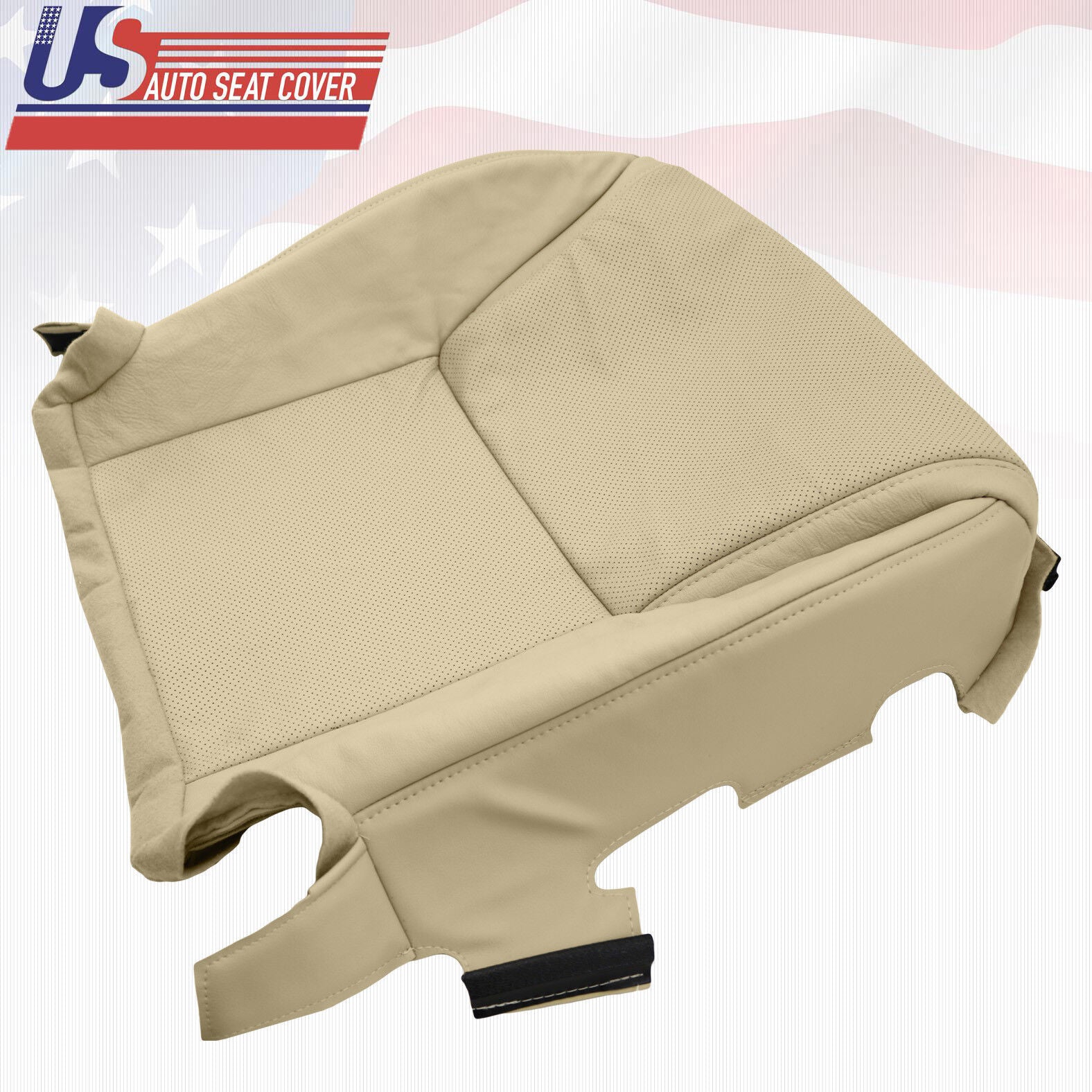 Fits 2008 2015 Lexus Lx570 Driver / Passenger Bottom Leather Seat Covers