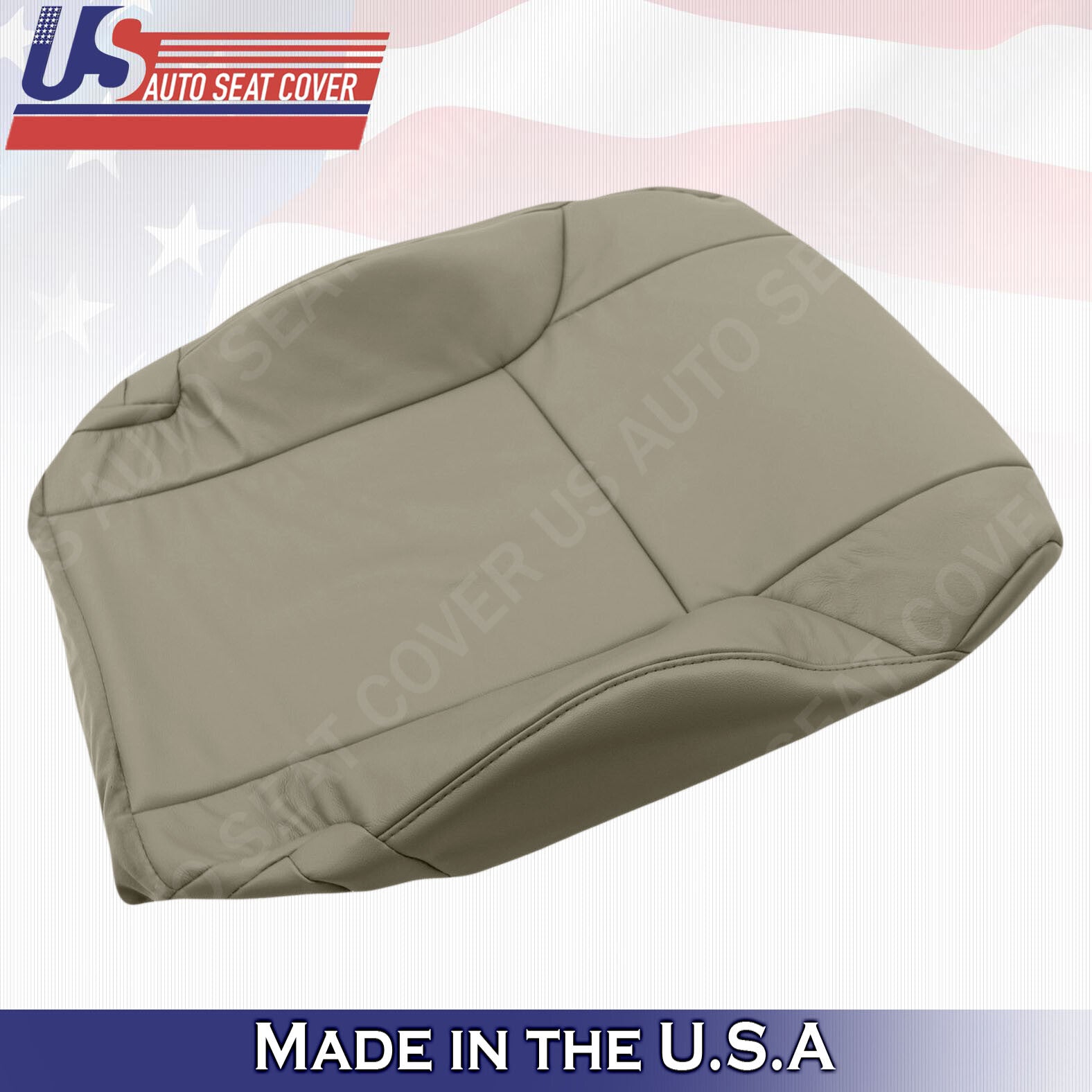 For 2003 2004 2005 Toyota 4Runner SR5 Driver Top Leather Replacement Cover Taupe