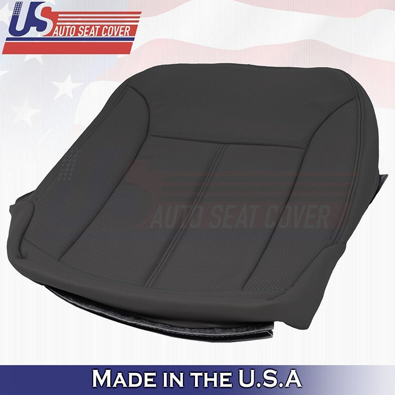2007 to 2012 For Mercedes GL350 GL450 Driver+Passenger Bottom Leather Covers BLK