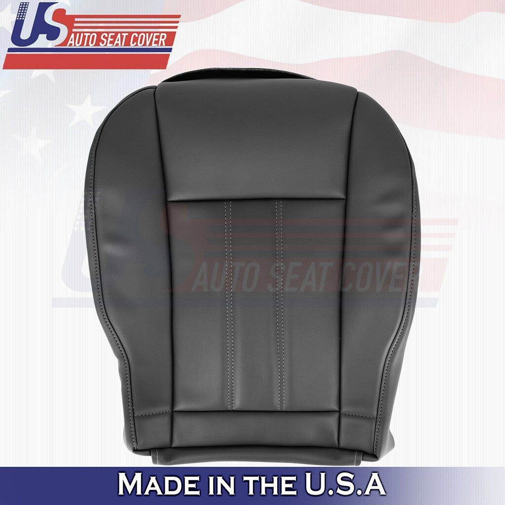 2008 to 2016 For Chrysler Town & Country Front Tops Bottoms Leather Cover Black