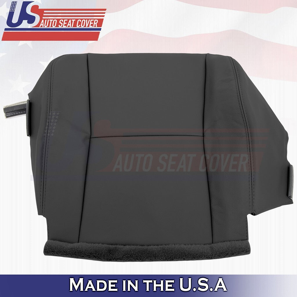 2002-2006 Fits Toyota Camry Driver Side Bottom Leather Seat Cover Black