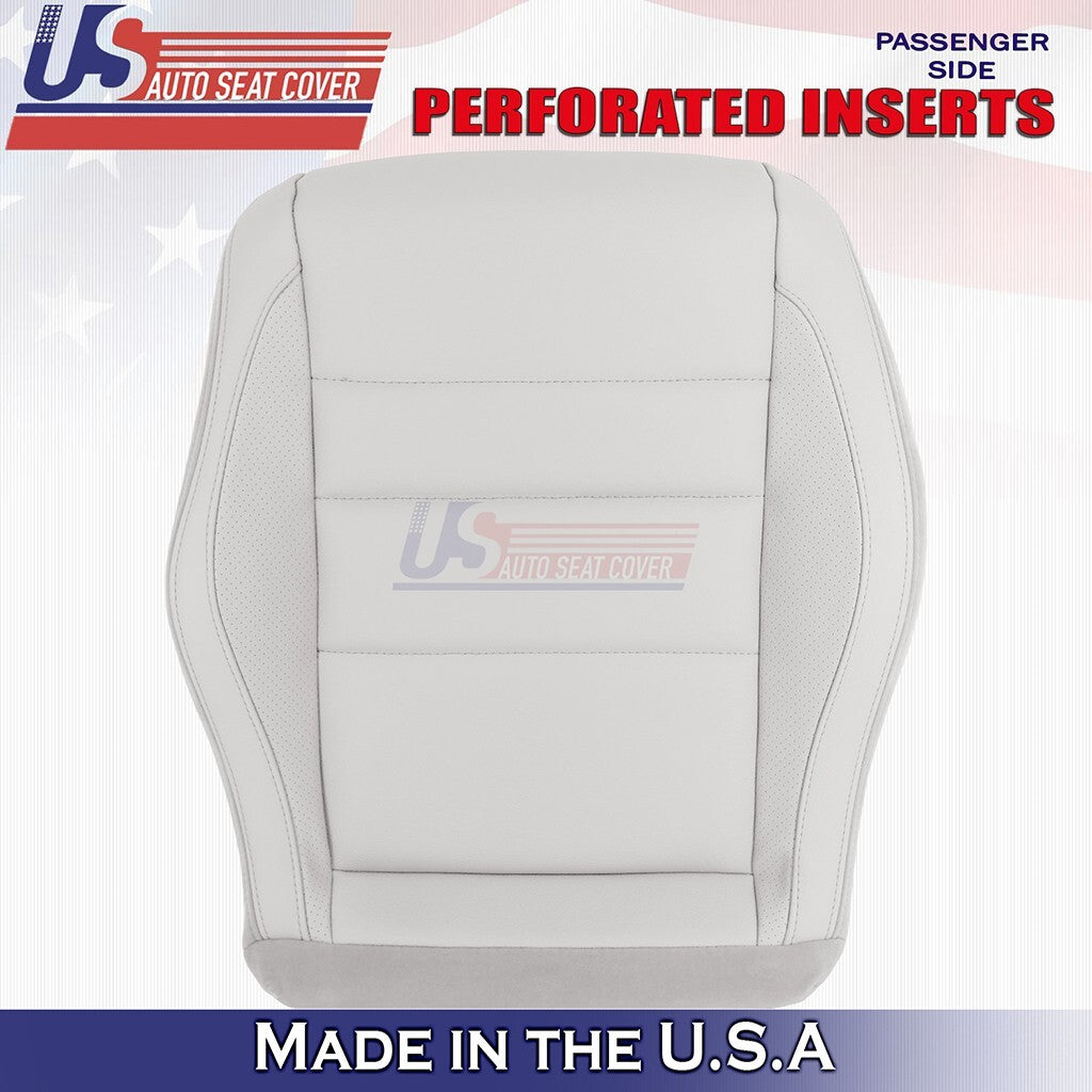 2010-2017 For Mercedes Benz E350 Coupe Leather Perf. Passenger Bottom Cover Gray