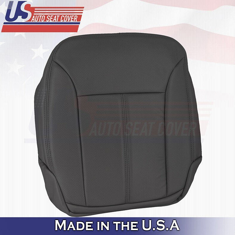 2007 to 2012 For Mercedes GL350 GL450 Driver+Passenger Bottom Leather Covers BLK