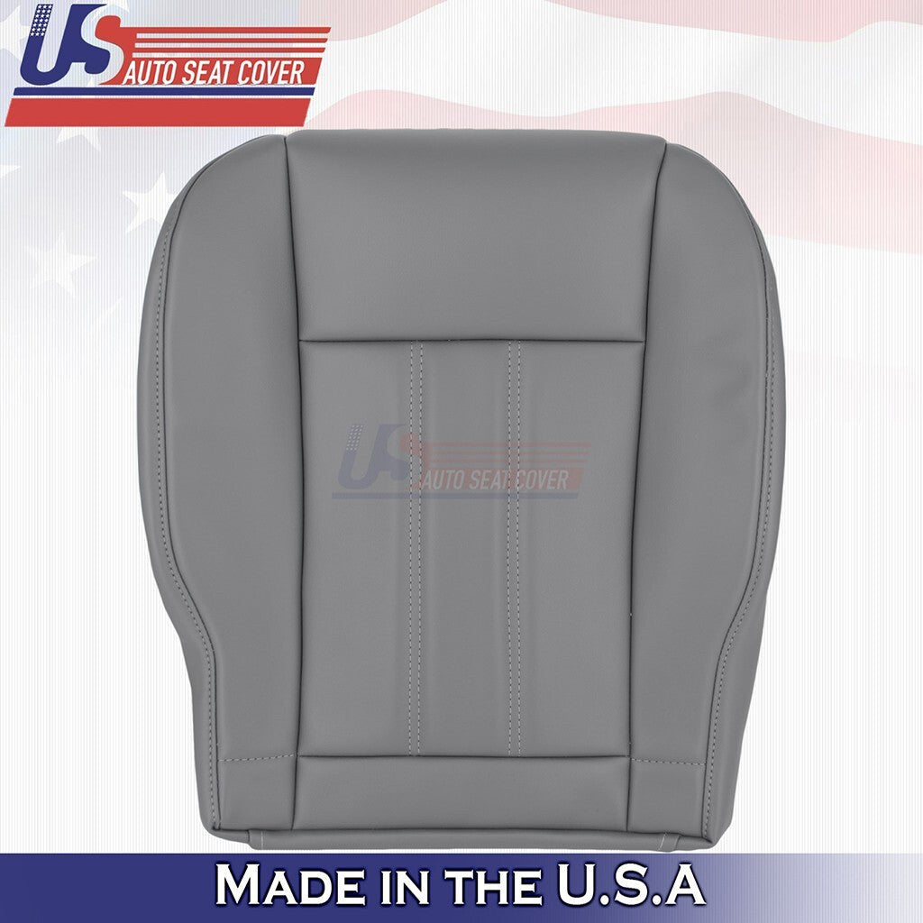 2008-2016 For Chrysler Town Country Driver Passenger Bottom Leather Cover Dark