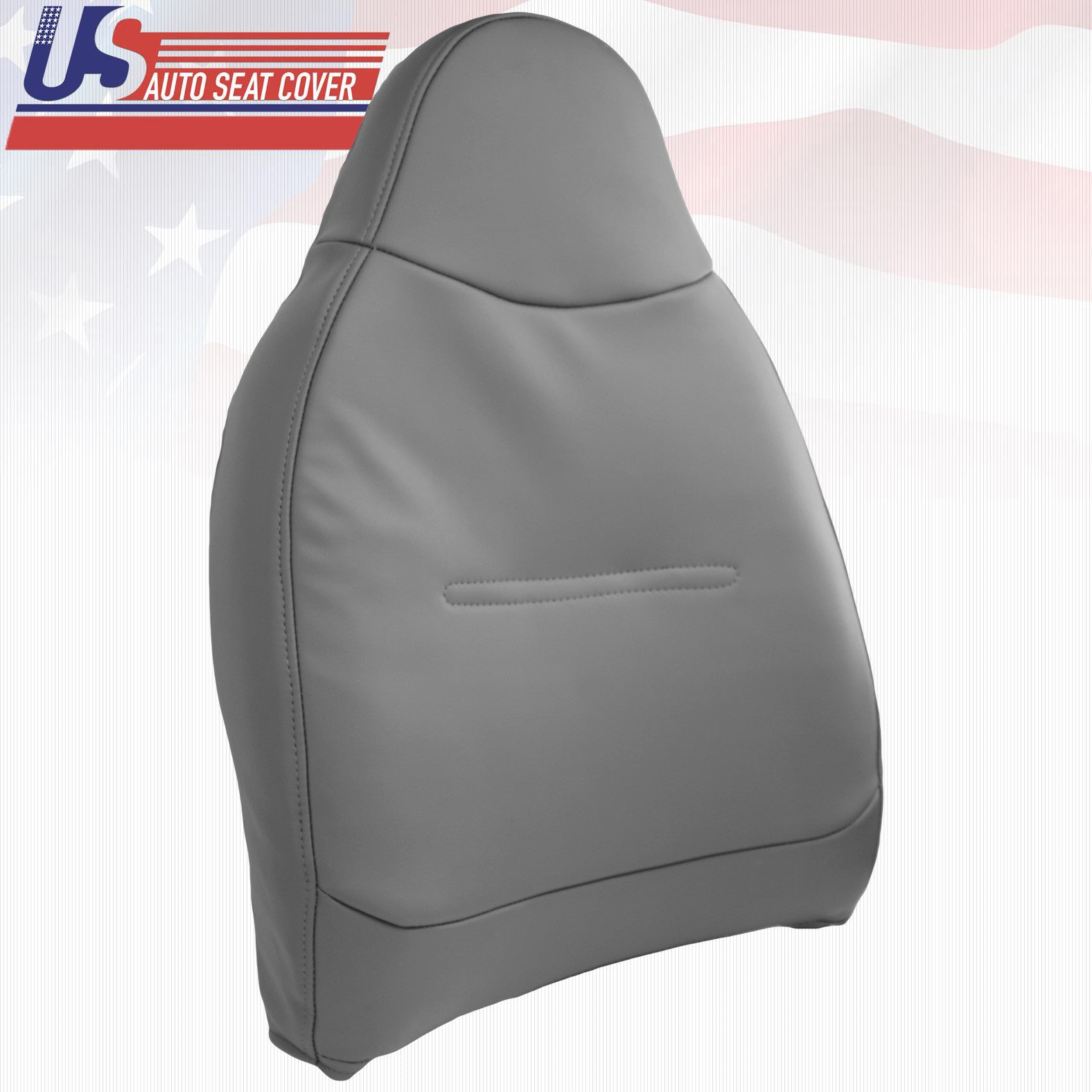 2002 to 2007 Fits Ford F250 F350 F450 XL Passenger Top Vinyl Seat Cover Gray
