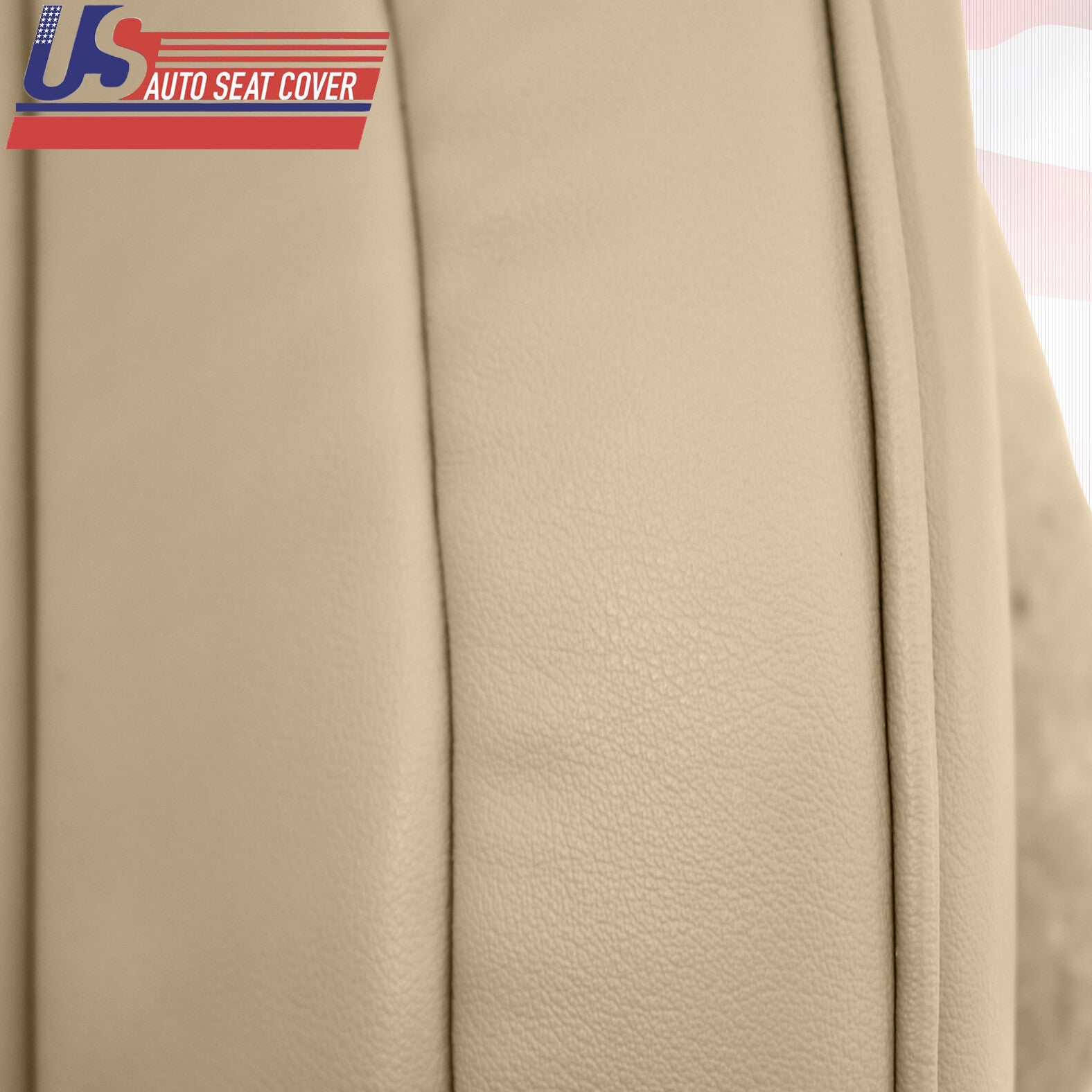 Driver & Passenger top Leather Seat Cover Tan For 2001 to 2006 Lexus LS430