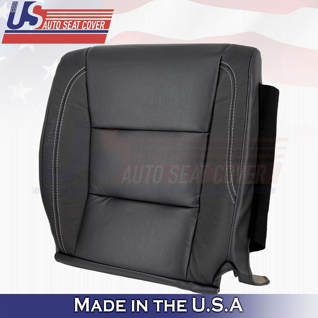 2013 to 2018 For Toyota Avalon XLE Driver Bottom Leather Seat Cover Black