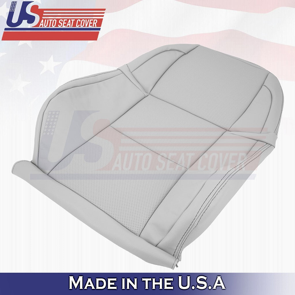 2013 to 2020 Fits Lexus GS350 F Sport Driver Top Leather Seat Cover Lt Gray