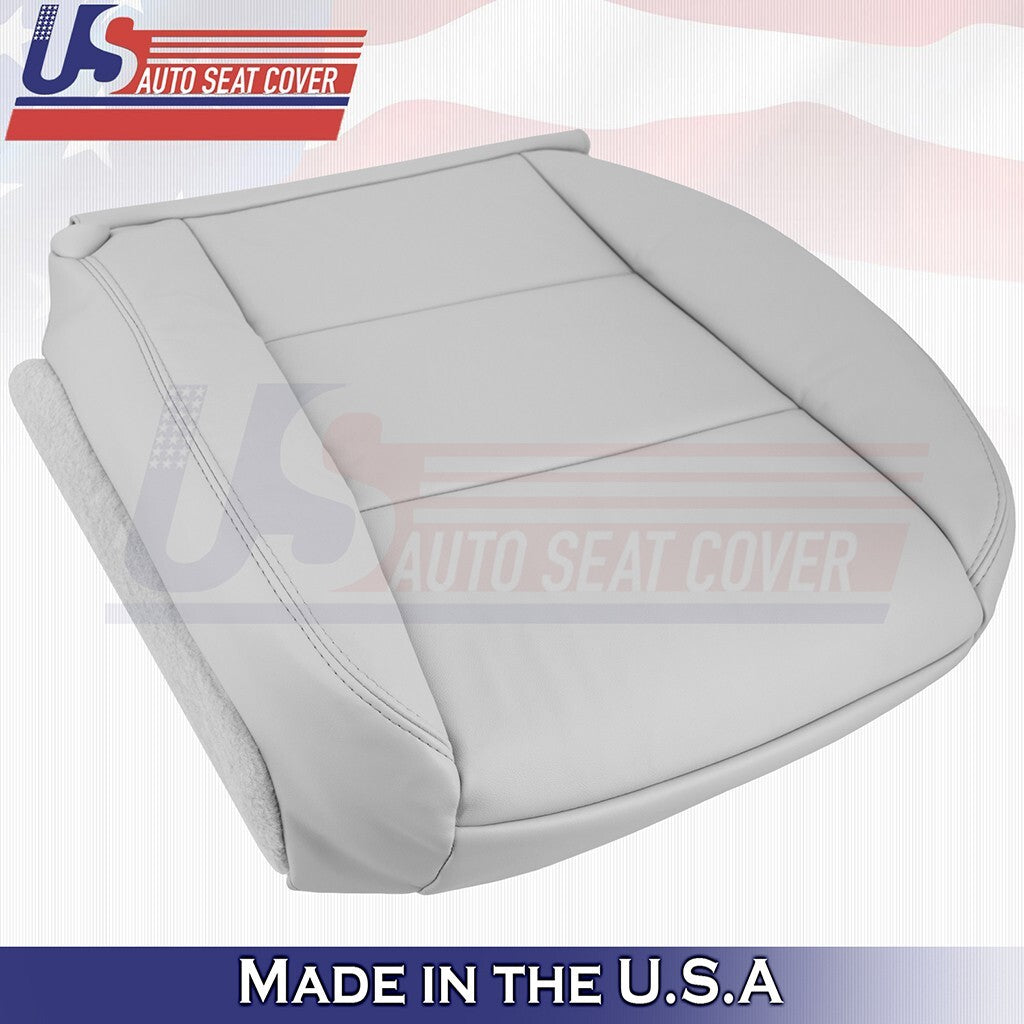 2013 to 2018 Fits Toyota Avalon XLE Driver Top& Bottom Leather Cover Light Gray